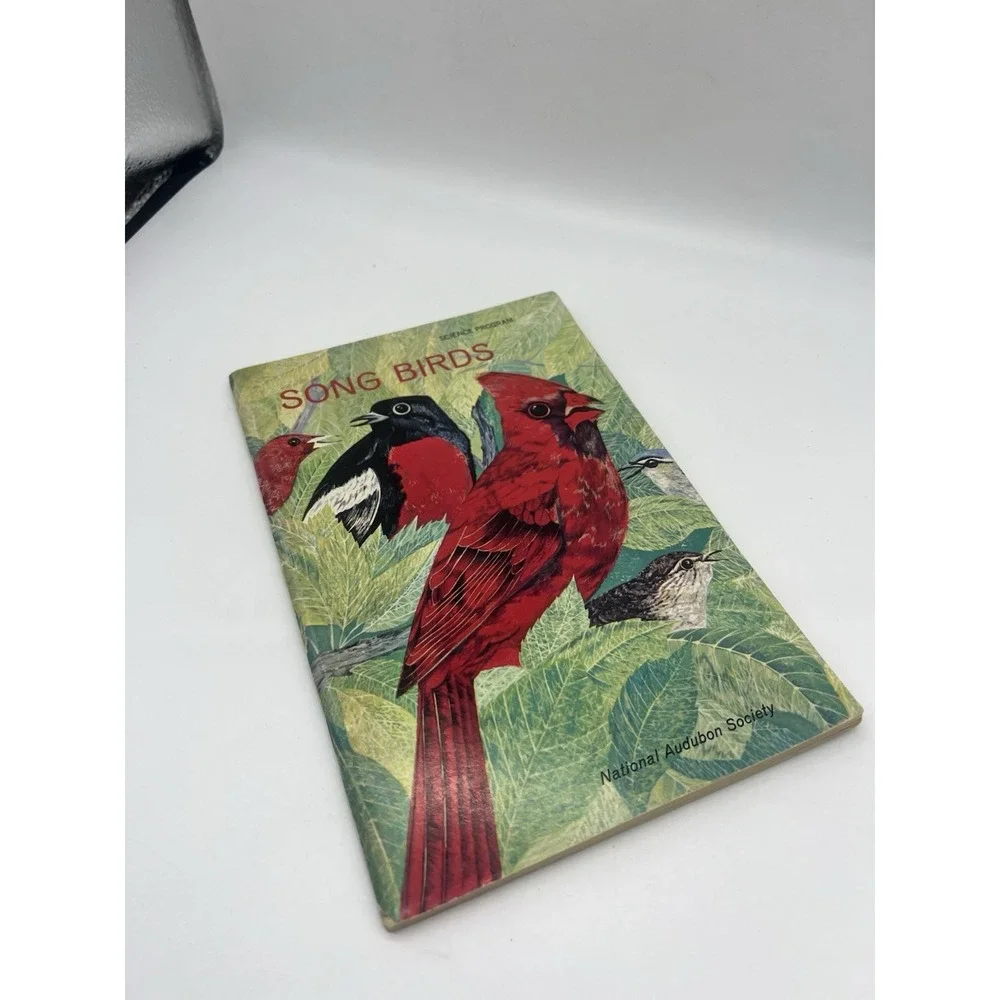 Vintage Song Birds Science Program Book National Audubon Add Pictures Homeschool